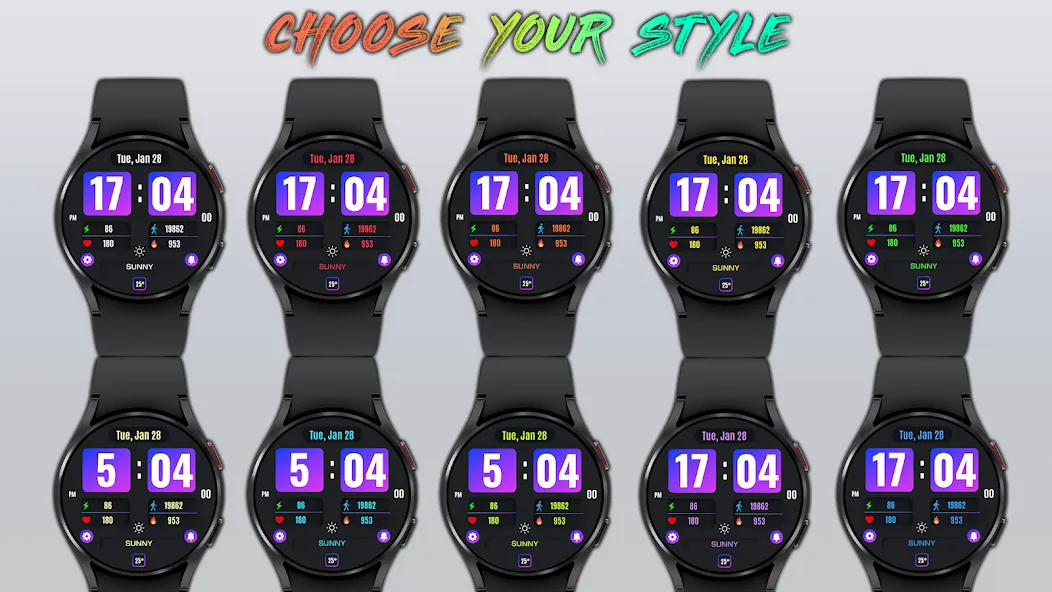 Vesa Digital Watch Face screenshot 1