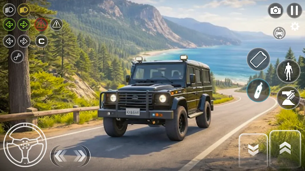 SUV Jeep Driving 4x4 Jeep Game screenshot 1