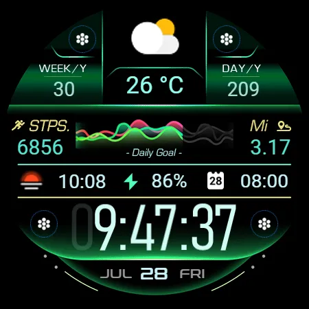 Health Tracking - Km/Mi - RE28 screenshot 18