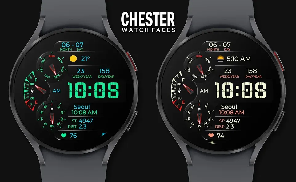 Chester Evolution watch face screenshot 3