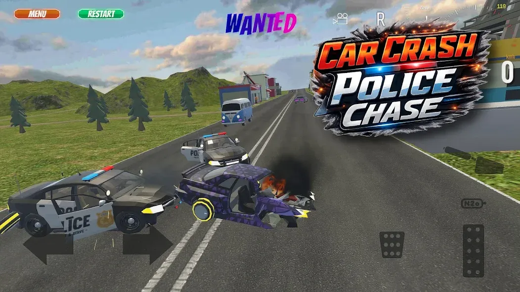 Car Crash Police Chase screenshot 8