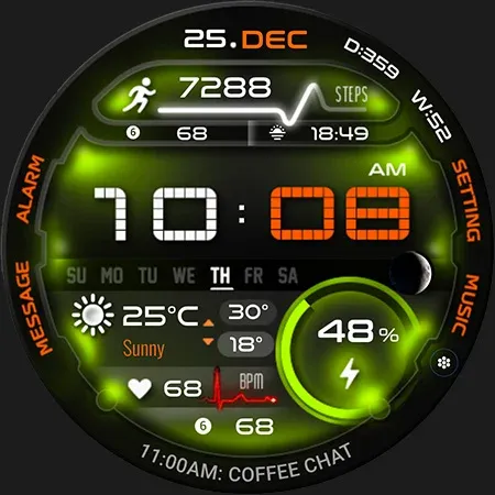 ML2U 361 Watch Face screenshot 28