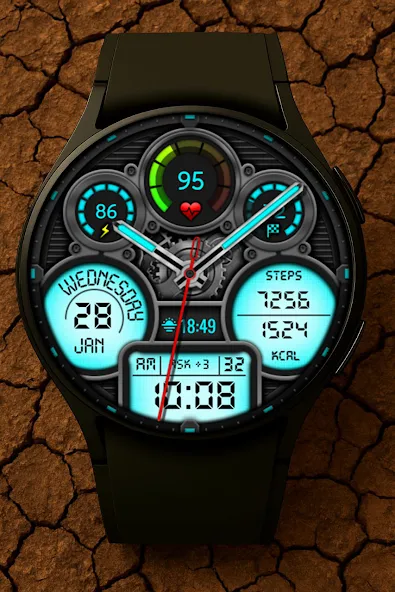 Hybrid Energon Watch Face screenshot 6