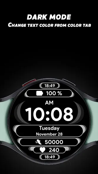 Colorful Cloud - Watch face screenshot 3