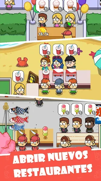 Idle Food Bar: cocina screenshot 2