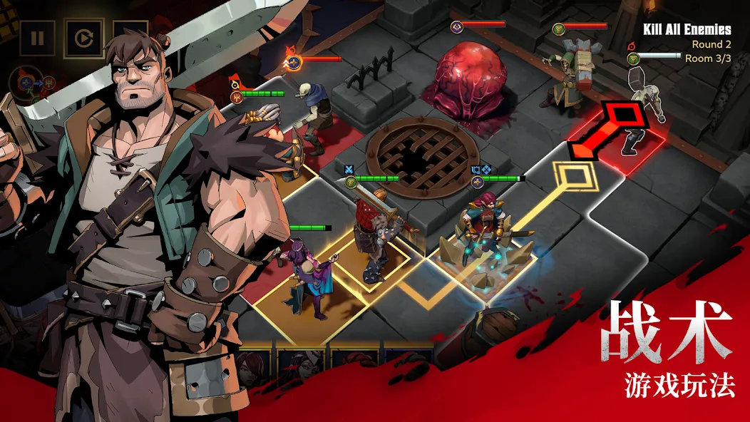 Grimguard Tactics: Fantasy RPG screenshot 3