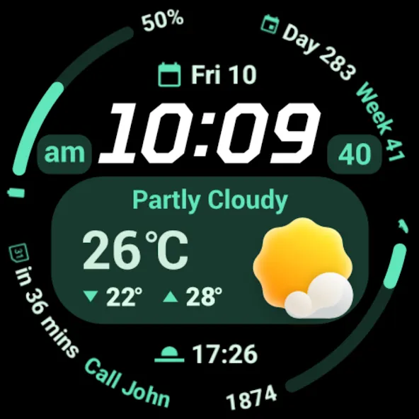 MDS05 Weather Watch Face screenshot 8