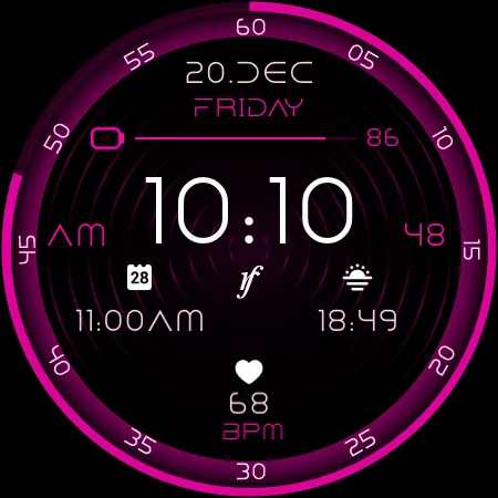 LedEdge Watch Face screenshot 12