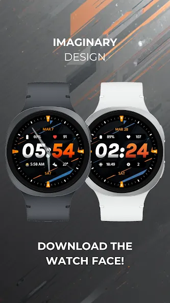 ID008: Sporty Watch Face screenshot 8