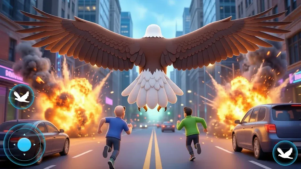 I am Naughty: Flying Sky Bird screenshot 4