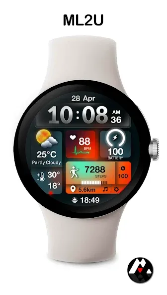 ML2U 241 Watch Face screenshot 5