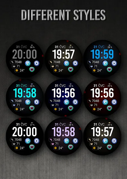 PW47 Number Sync Clock screenshot 3
