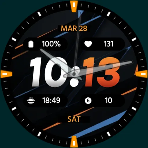 ID008: Sporty Watch Face screenshot 31