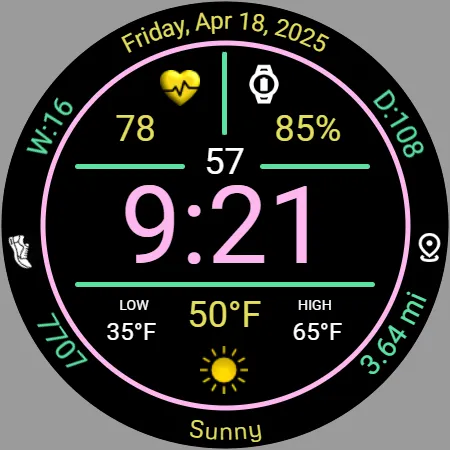 Digital Weather Watch Iris541 screenshot 26