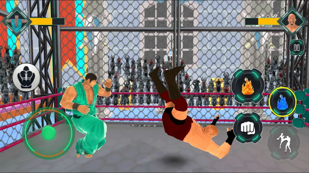 Wrestlers Fighting Games 3D screenshot 1