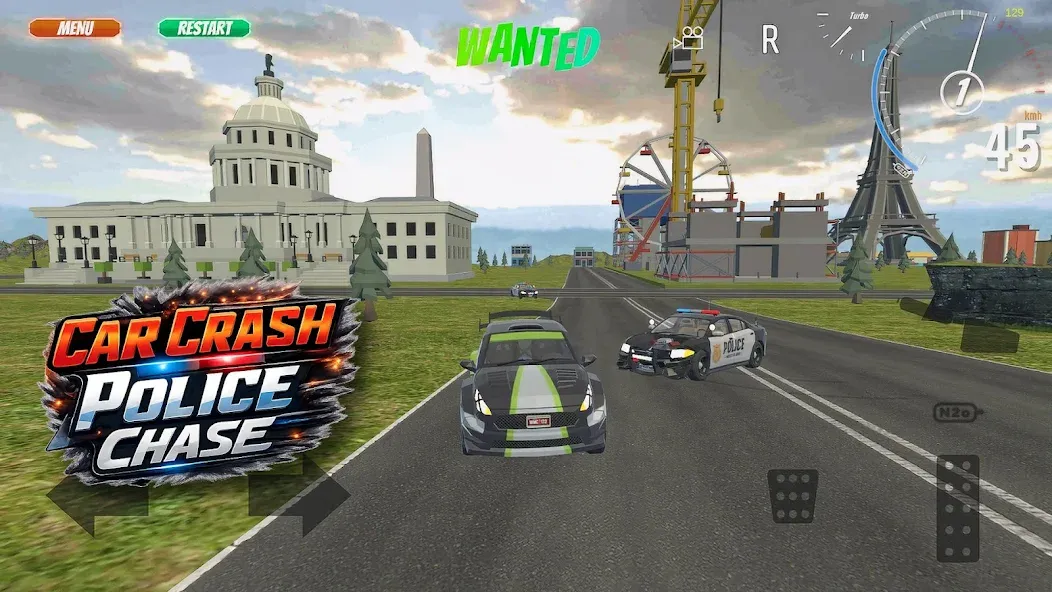 Car Crash Police Chase screenshot 7