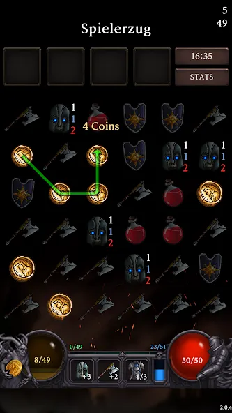 Dungeon Tracer: Puzzle RPG screenshot 8