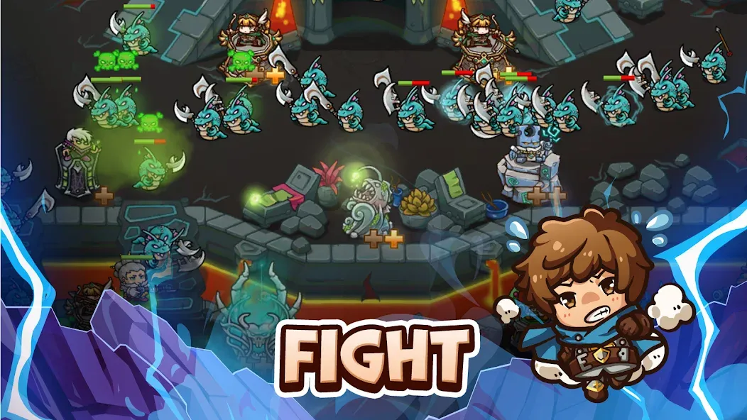 Crazy Defense Heroes - TD Game screenshot 3
