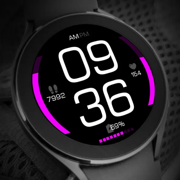 Key085 Modern Watch Face screenshot 7