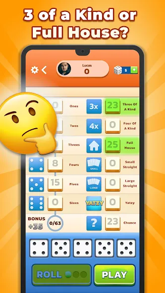 Yatzy - Fun Classic Dice Game screenshot 4