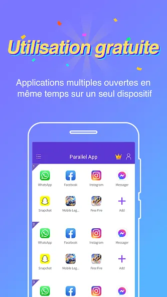 Application parallèle screenshot 1