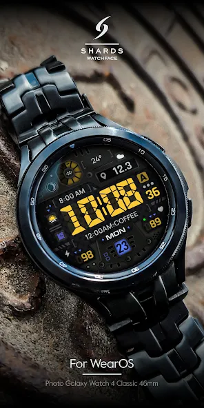 SH070 Watch Face, WearOS watch screenshot 3
