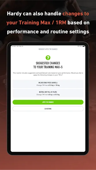 Hardy: smart workout routines screenshot 16