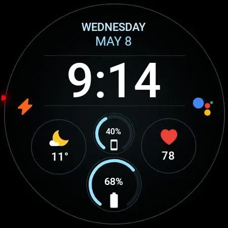 Night 61 - watch face screenshot 24