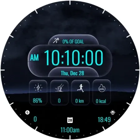 Thunder Animated Watch Face screenshot 5