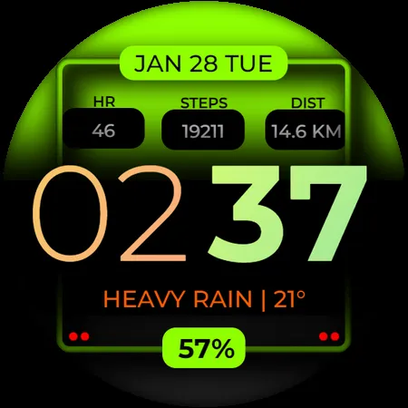 Watch Face WF124 screenshot 10