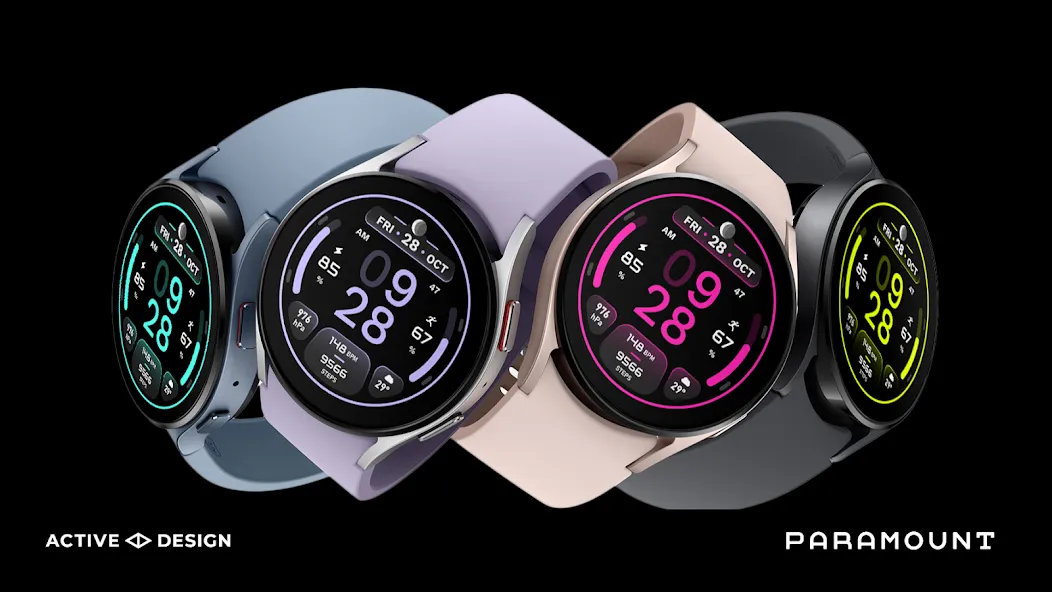 Paramount: Digital Watch Face screenshot 2