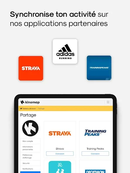Kinomap : Pédalez Courez Ramez screenshot 16
