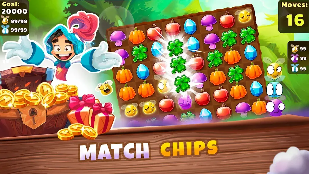 Sir: Match 3 Puzzle Adventure screenshot 1