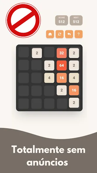 2048 Nexus screenshot 5