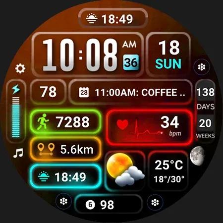 ML2U 251 Watch Face screenshot 28