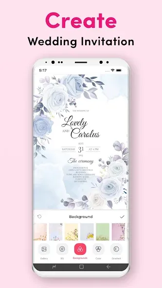 Invitation Maker - Card Design screenshot 2