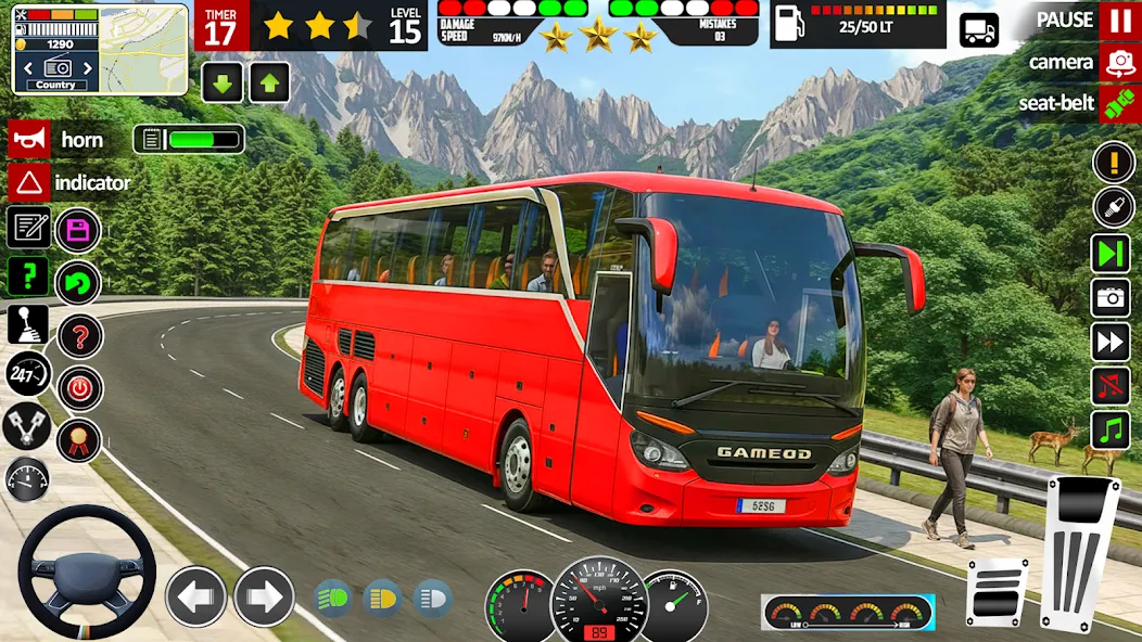 Real Bus Driving : Bus Game 3D screenshot 1