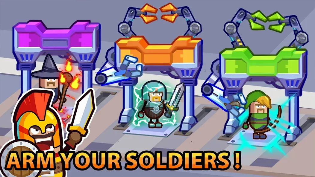 Fabrique de Héros: Idle Game screenshot 15