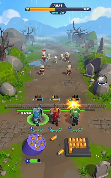 Bullet Heroes: TD RPG Shooter screenshot 13