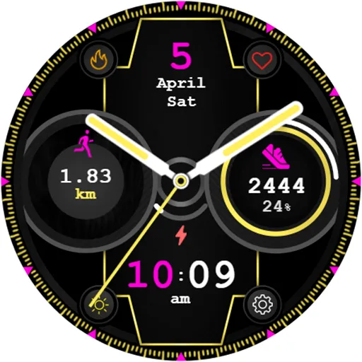 Hybrid VitalVibe Watch Face screenshot 15
