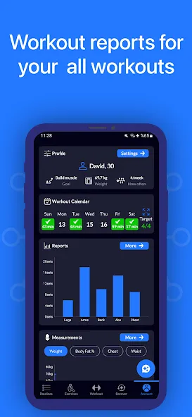 Workout Planner Gym Log・Fit AI screenshot 5