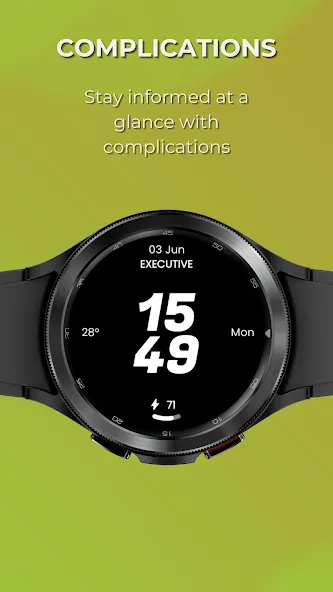 Embassy 2: Minimal Watch Face screenshot 6