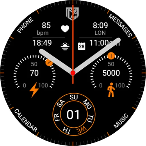 Analog Watch Face screenshot 23