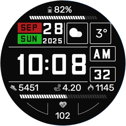 DIGI CONDUE Watch face screenshot 15