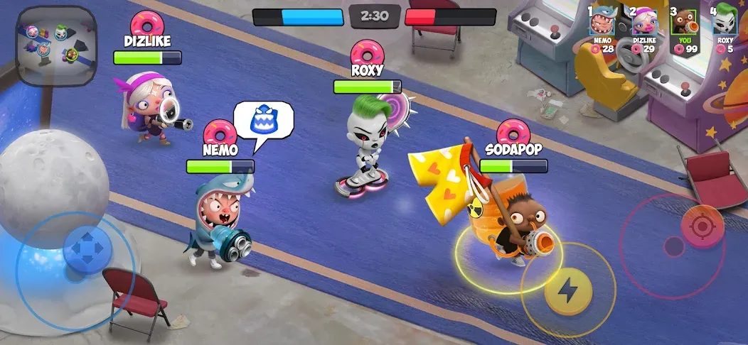 Donut Punks: Online Epic Brawl screenshot 30