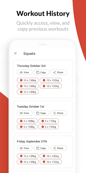 Intensity - Powerlifting Log screenshot 5