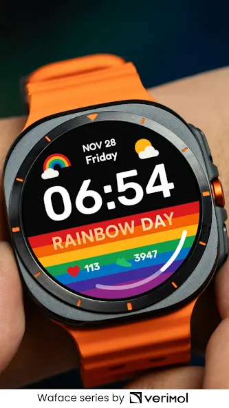 DW03 Rainbow - Colorful Theme screenshot 4