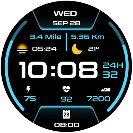 Digital 6 Watch Face screenshot 7