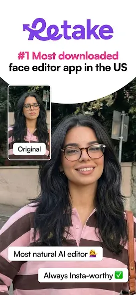 Retake AI: Face & Photo Editor screenshot 1