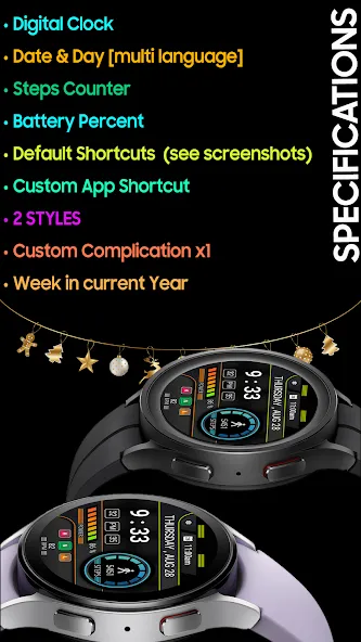 IA87 Digital Watchface screenshot 4